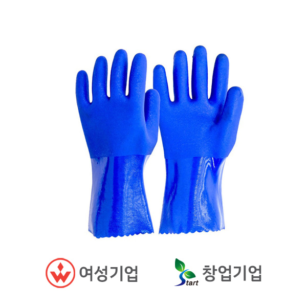 한우 PVC 블루(장갑)  (10ea)
