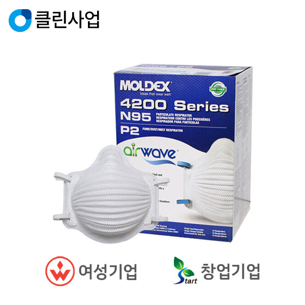 MOLDEX 호흡기 보호 마스크 4200K