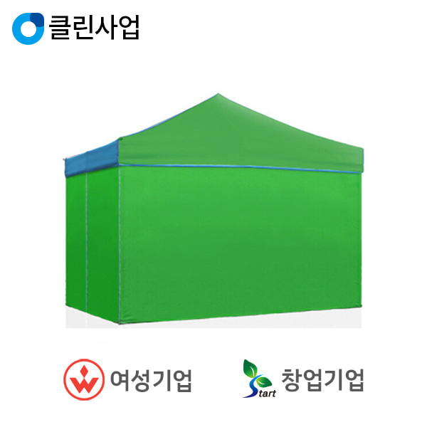 한국캐노피 스틸 캐노피 2mx2m(벽면포함 민자)